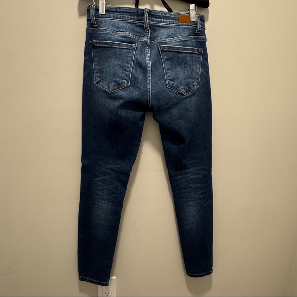 Judy Blue Dark Wash Skinny Jeans - Picture 4 of 6